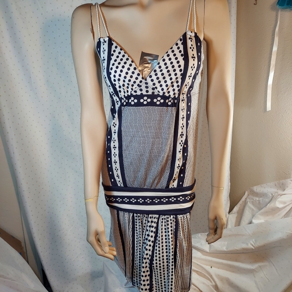 American Eagle Outfitters Dresses & Skirts - American Eagle Outfitters Summer Dress M, blue and white.